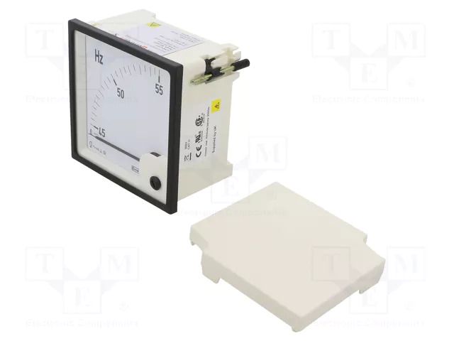Meter: frequency; on panel; analogue,mounting; 96x96mm; 45÷55Hz CROMPTON / TE CONNECTIVITY E244-41S-G-05