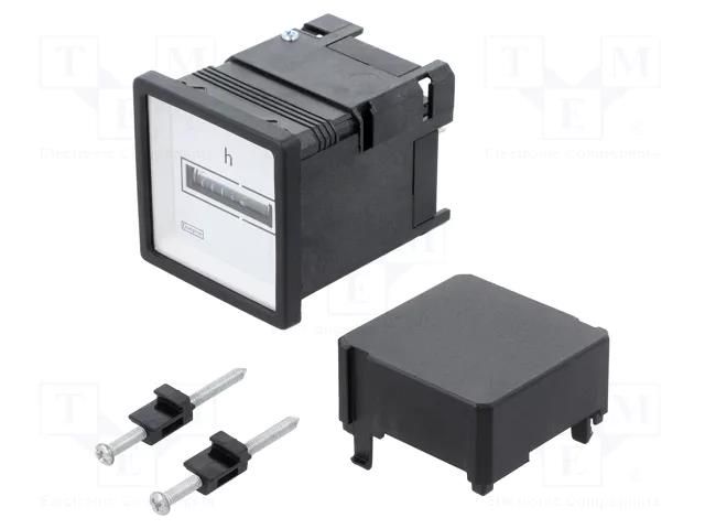 Meter: counter; on panel; analogue,mounting; 200÷250V; 48x48mm CROMPTON - TE CONNECTIVITY M242-155-G