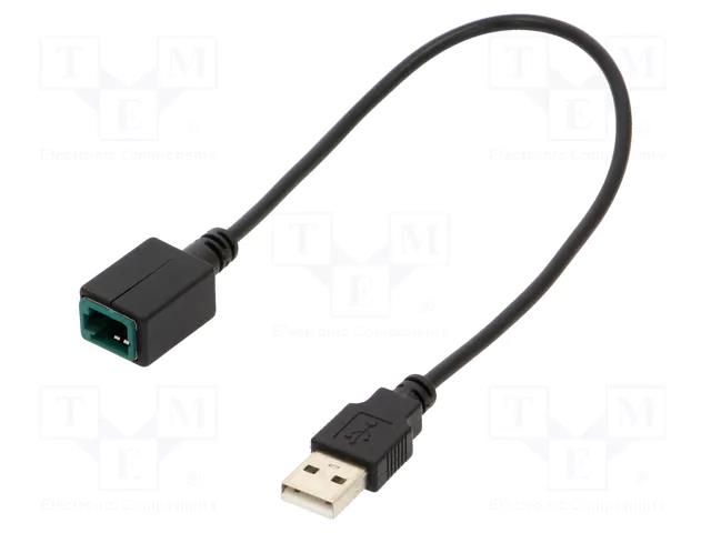 USB/AUX adapter; Mazda; Mazda 6 2014->,Mazda CX-9 2013 -> 4CARMEDIA USB-007