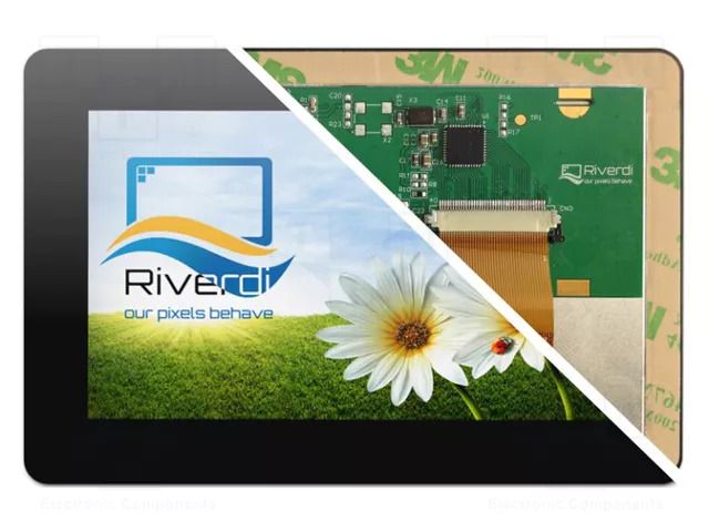 Display: TFT; 4.3"; 480x272; Illumin: LED; Dim: 120.38x79.2x8.63mm Riverdi SM-RVT43ULFNWC01