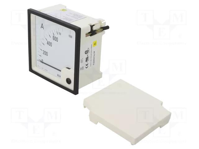 Ammeter; on panel; I AC: 0÷750A,1.5kA; True RMS; Class: 1.5 CROMPTON - TE CONNECTIVITY E244-022-G-31