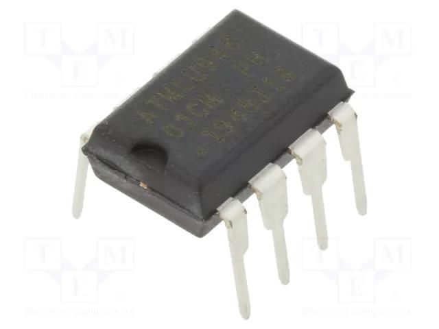 IC: EEPROM memory; 1kbEEPROM; 2-wire,I2C; 128x8bit; 1.7÷5.5V; 1MHz MICROCHIP TECHNOLOGY AT24C01C-PUM