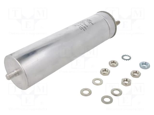 Capacitor: polypropylene; 320uF; Leads: M10 screws; M12 screw KEMET C44PLGR6320RASJ