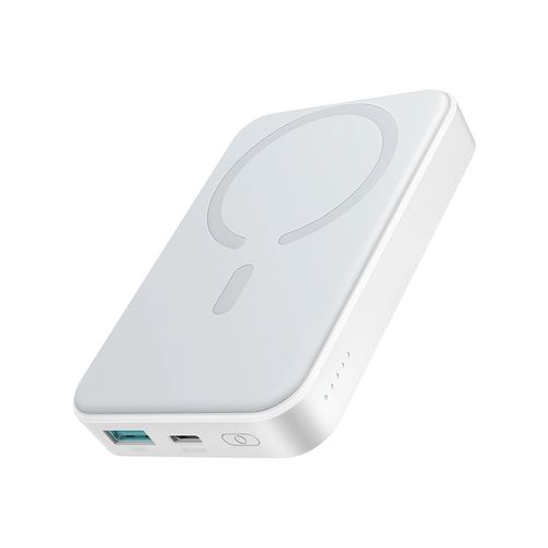 Powerbank Joyroom JR-W020 20W 10000mAh MagSafe + USB-C - USB-C cable 0.25m - white, Joyroom 6941237119698 6941237119698