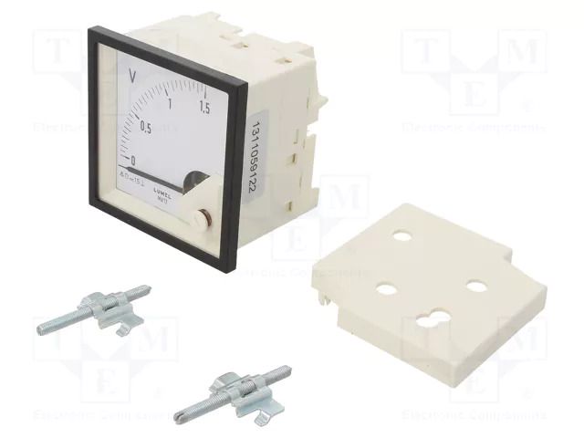 Voltmeter; on panel; VDC: 0÷1.5V; Class: 1.5; Umax: 600V; 72x72mm LUMEL MA17N-A60200000000