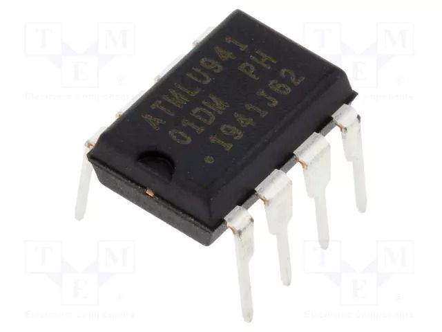 IC: EEPROM memory; 1kbEEPROM; 2-wire,I2C; 128x8bit; 1.7÷3.6V; 1MHz MICROCHIP TECHNOLOGY AT24C01D-PUM