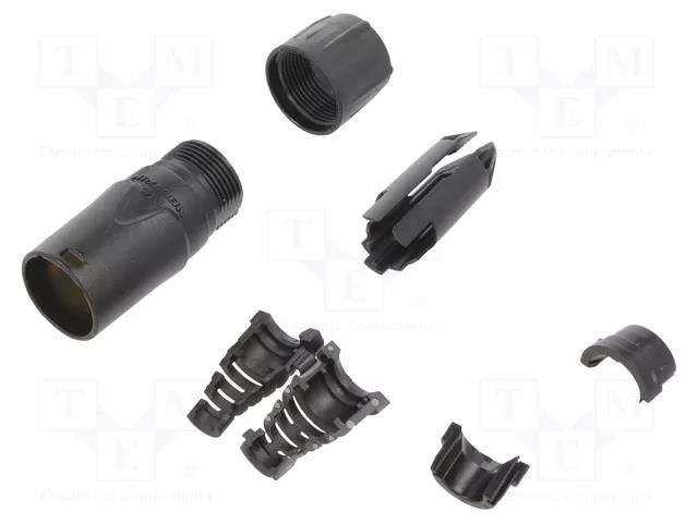 Connector: RJ45; male; etherCON; PIN: 8; for cable; Cat: 5e NEUTRIK NTR-NE8MX-B