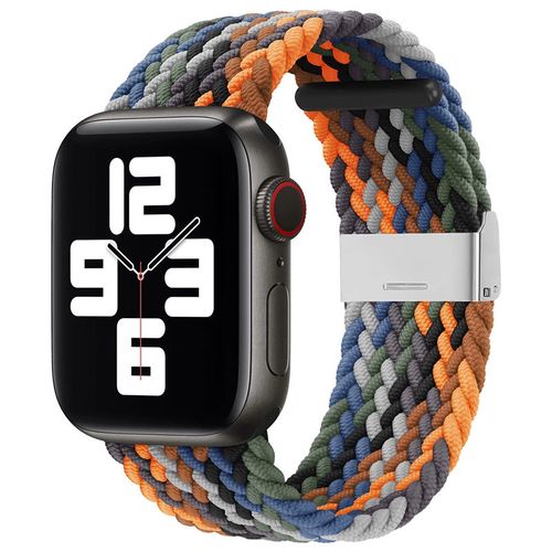 Braided Fabric Strap Bracelet Strap Fabric Band for Apple Watch 38 / 40 / 41 mm - Multicolor, Hurtel 5907769336645 5907769336645