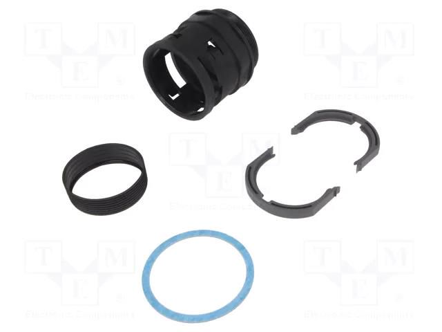 Straight terminal connector; Thread: PG,outside; polyamide 6 PMA I-BVNV-P488