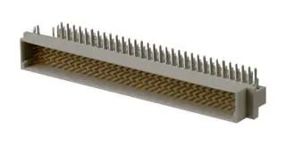 DIN 41612 CONN, R/A PLUG, 96P, 3ROW, THT DIN96PBRS2.8