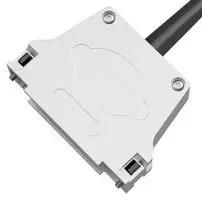 D SUB BACKSHELL, 180 DEG, SIZE DC D37000CTE50/AA.