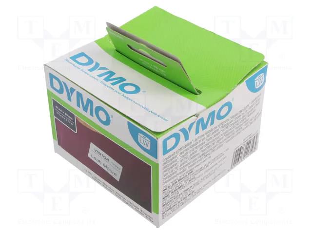 Label; 89mm; 41mm; white DYMO DYMO.S0722560