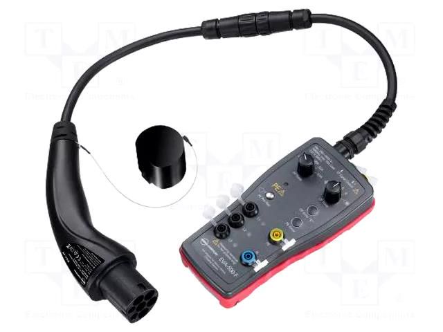 Meter: test adapter kit; IP54; black-red; 250/430V; 10A; 0÷40°C BEHA-AMPROBE EV-520-F