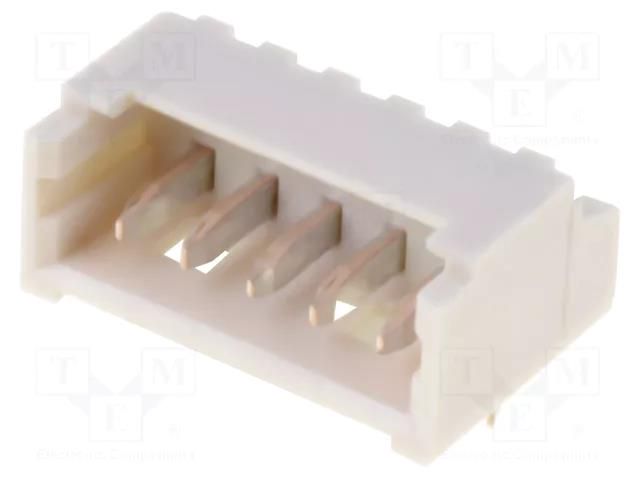 Connector: wire-board; socket; male; PicoBlade™; 1.25mm; PIN: 5; THT MOLEX MX-53048-0510