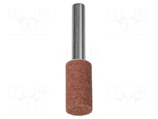 Grindingstone; 12mm; Mounting: rod 6mm; Kind of file: cylindrical WOLFCRAFT WF2171000