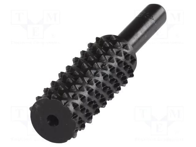 Rotary burr; Ø: 13.5mm; tool steel; wood; Working part len: 35mm WOLFCRAFT WF2530000