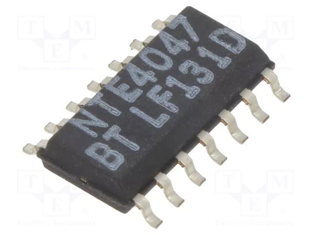 IC: digital; astable,monostable,multivibrator; CMOS; 3÷18VDC; SMD NTE Electronics NTE4047BT