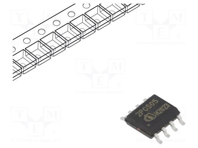 IC: PMIC; PFC controller; -1.5÷2A; 20÷250kHz; PG-DSO-8; boost; SMPS INFINEON TECHNOLOGIES ICE2PCS05GXUMA1