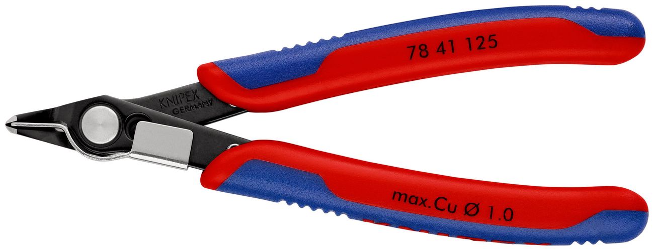 KNIPEX 78 41 125 Electronic Super Knips® with multicomponent handles burnished 125 mm 78 41 125 4003773040767