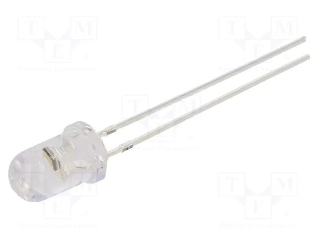 LED; green; 5mm; blinking; 7000÷8400mcd; 30°; 3÷5VDC; 20mA; 1Hz OPTOSUPPLY OSG5DR5A31A-1.0HZ