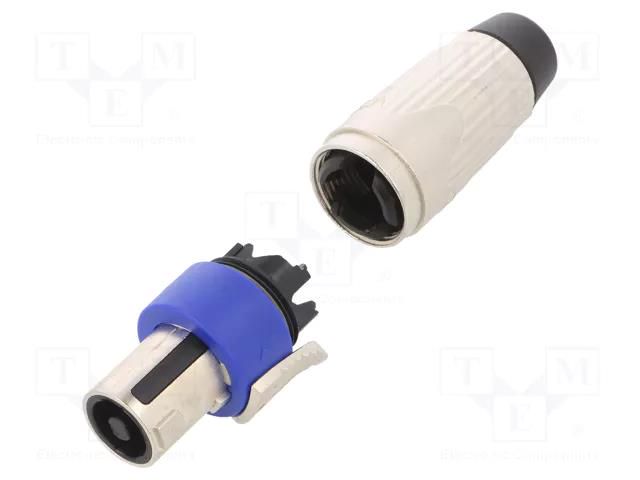 connector SPEAKON TX-LINE 4POLE FEMALE NEUTRIK NTR-NLT4FX