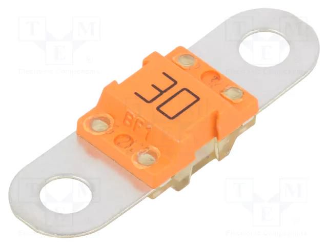 Fuse: fuse; 30A; 32VDC; automotive; 16x12x8mm; M5 screw; BF1; copper LITTELFUSE 153.5631.5301