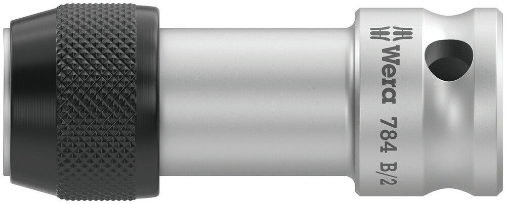 784 B 3/8" Adaptor with quick-release chuck, 784 B/2x5/16"x50, Wera 05042765001
