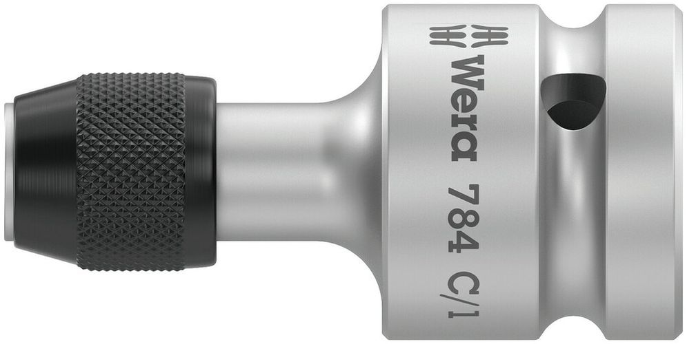 784 C 1/2" Adaptor with quick-release chuck, 784 C/1x1/4"x50, Wera 05042760001