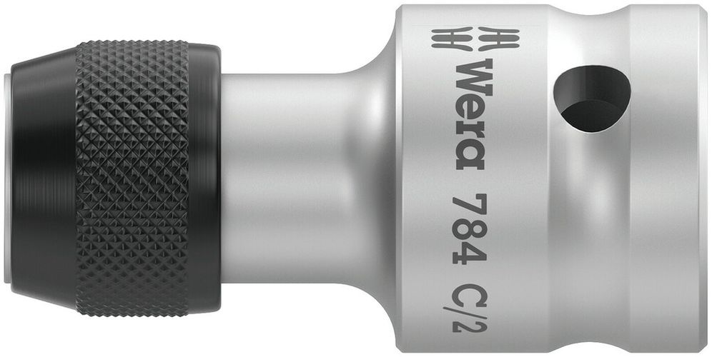 784 C 1/2" Adaptor with quick-release chuck, 784 C/2x5/16"x50, Wera 05042768001