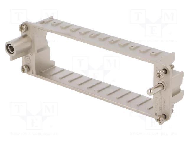 Frame for modules; female; C146,heavy|mate F; size E24; 104x27mm AMPHENOL C146-10S02400015