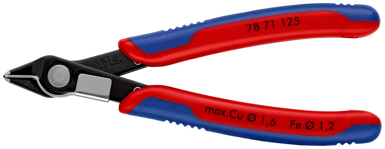 KNIPEX 78 71 125 Electronic Super Knips® with multi-component handles burnished 125 mm 78 71 125 4003773043799