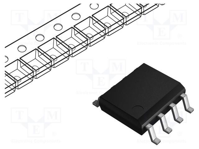 IC: FLASH memory; 64MbFLASH; DTR,QPI,SPI; 166MHz; 2.3÷3.6V; SO8 ISSI 25LP064D-JBLE