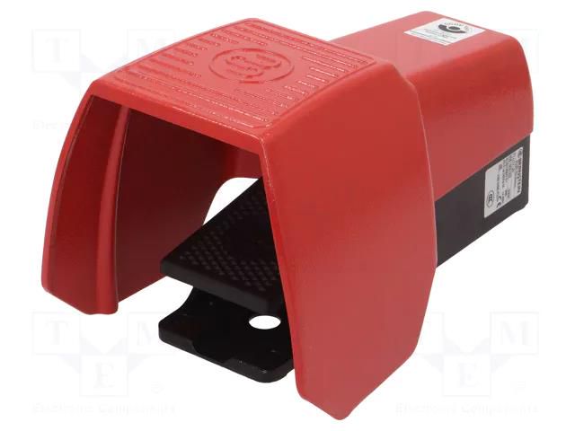Switch: foot; SPST-NO + SPST-NC; 3A/250VAC; IP65; -30÷80°C BERNSTEIN AG 6061600002