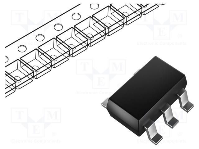 IC: digital; 1bit,bidirectional,transceiver,translator; CMOS NEXPERIA 74LVC1T45GW-Q100H