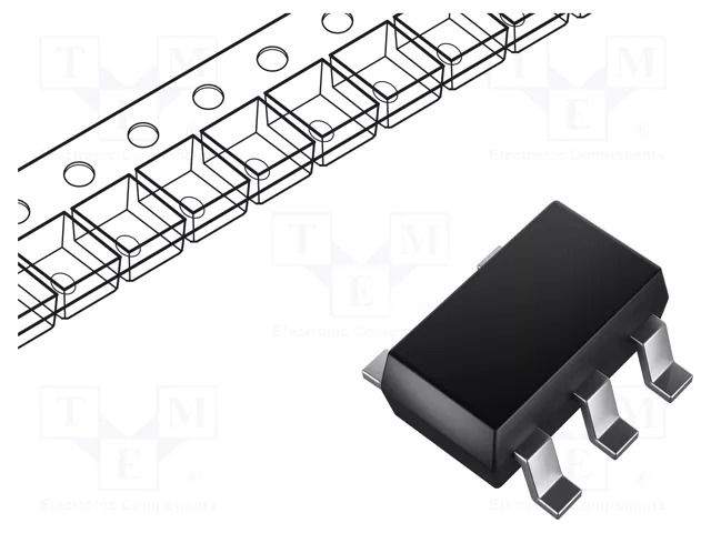 IC: EEPROM memory; 64kbEEPROM; I2C; 8kx8bit; 1.7÷5.5V; 400kHz MICROCHIP TECHNOLOGY 24AA64T-I/OT