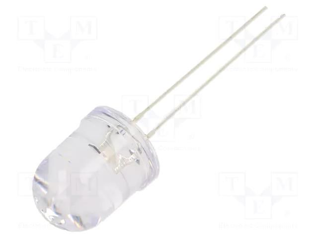 CRLED; pink; 10mm; 2500mcd; 30°; Front: convex; 5.5÷20VDC OPTOSUPPLY OSK5DKA131A-CR14
