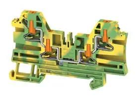 TERMINAL BLOCK, DIN RAIL, 4POS, 12AWG 2847610000