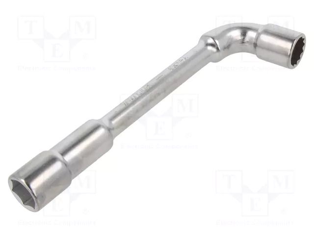 Wrench: socket spanner; L-type; 17mm,HEX 17mm; tool steel BAHCO SA.28M-17