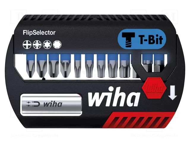 Kit: screwdriver bits; hex key,Phillips,Pozidriv®,Torx®; 25mm WIHA WIHA.41826