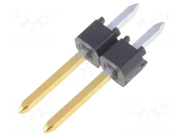 Connector: pin strips; pin header; male; PIN: 2; C-Grid III; 3A; THT MOLEX MX-90120-0762