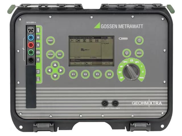 Meter: grounding resistance; IP54; Interface: USB; 25V,50V GOSSEN METRAWATT GM-M592B