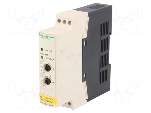 Module: softstart; Usup: 230VAC; for DIN rail mounting; 0.75kW SCHNEIDER ELECTRIC ATS01N106FT