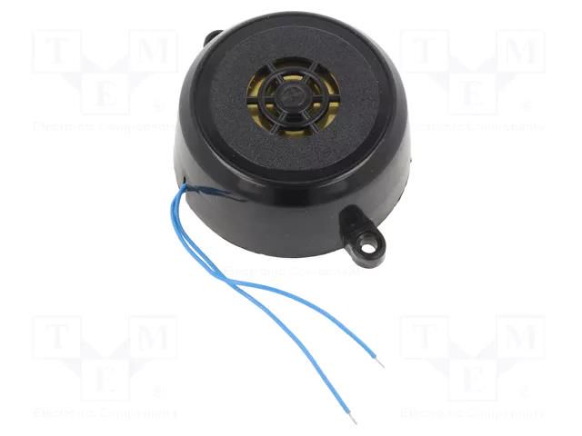 Sound transducer: piezo signaller; 3.5kHz; Sound level: 100dB MPM PCA-4U