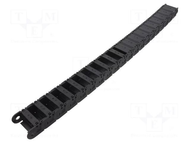 Cable chain; 1450; Bend.rad: 145mm; L: 999mm; Int.height: 21mm IGUS 1450.025.145.0