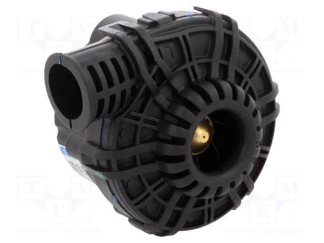 Fan: DC; blower; 24VDC; 69.5x63.9x54.95mm; 24.62m3/h; 49dBA; ball EBM-PAPST RV45-3/14S