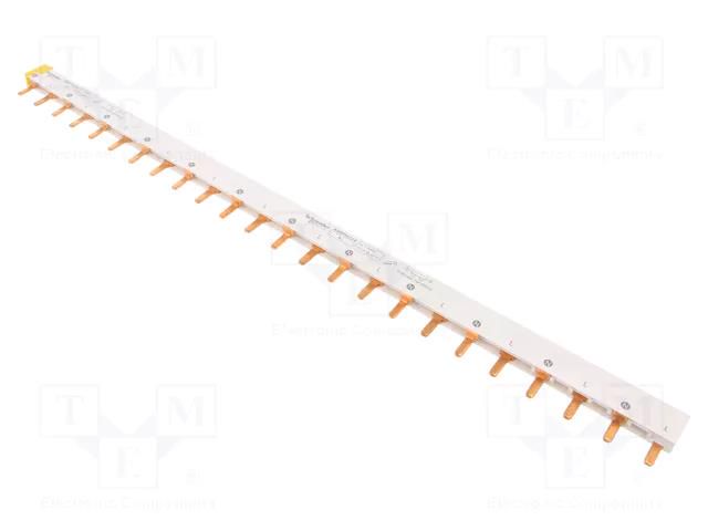 Busbar; Poles: 2; Urated: 415V; 100A; No.of mod: 24; Uinsul: 500V SCHNEIDER ELECTRIC A9XPH224