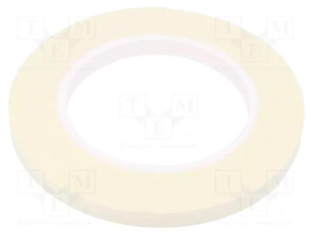 Tape: fixing; W: 9mm; L: 5.5m; Thk: 1mm; two-sided adhesive; white IPT 3502-9MM-5.5M