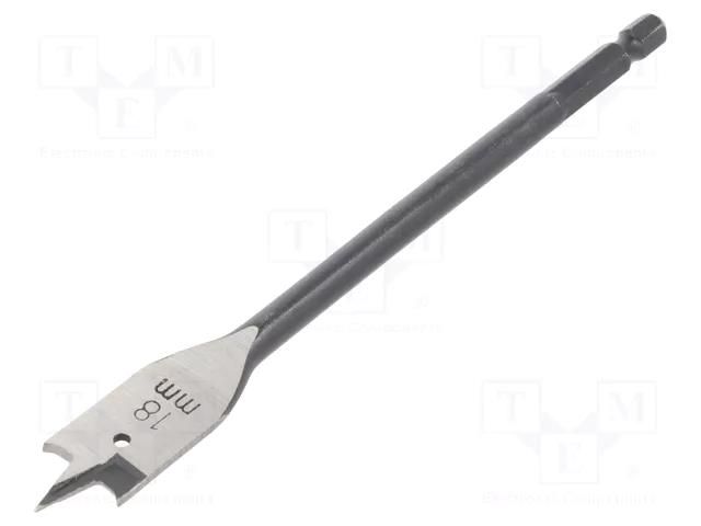 Drill bit; for wood; Ø: 18mm; L: 160mm METABO MTB.627317000
