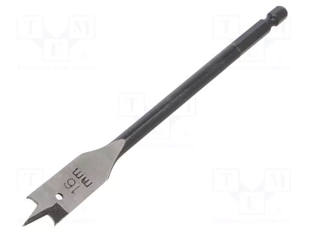 Drill bit; for wood; Ø: 16mm; L: 160mm; Holder: E6,3mm; 1/4" METABO MTB.627316000
