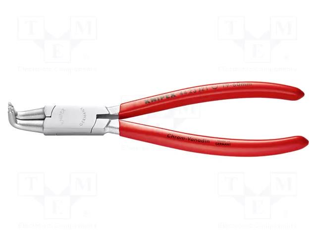 Pliers; for circlip; internal; 19÷60mm; Pliers len: 170mm; angular KNIPEX KNP.4423J21